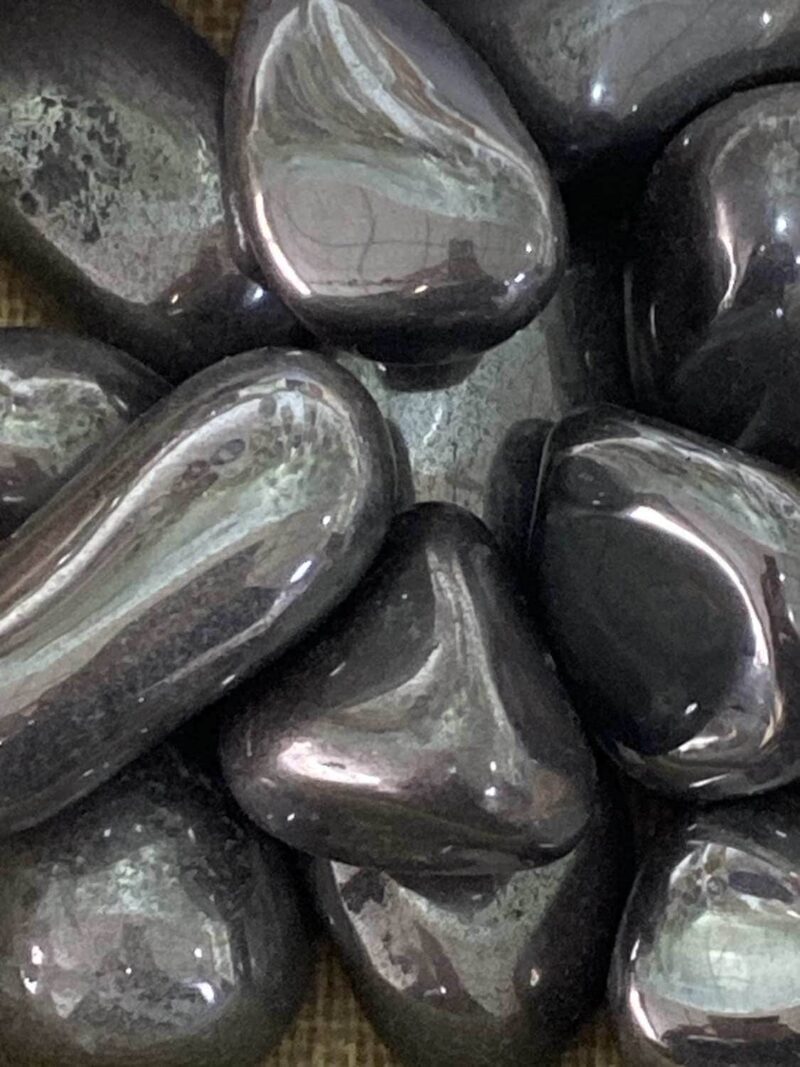 Hematite pierre roulee