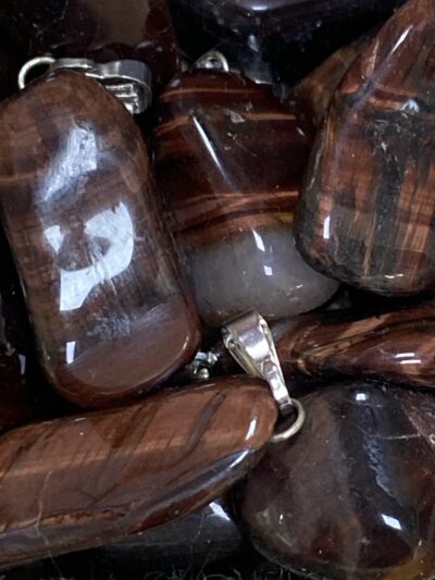 Oeil de taureau pendentif