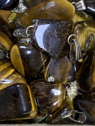 Oeil de tigre pendentif